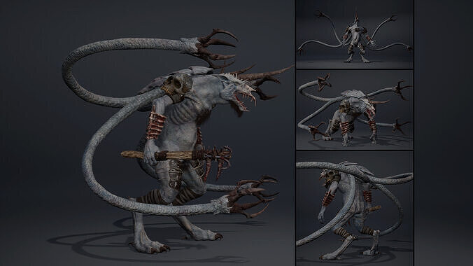 Ashenflame Fatty Low-poly 3D model