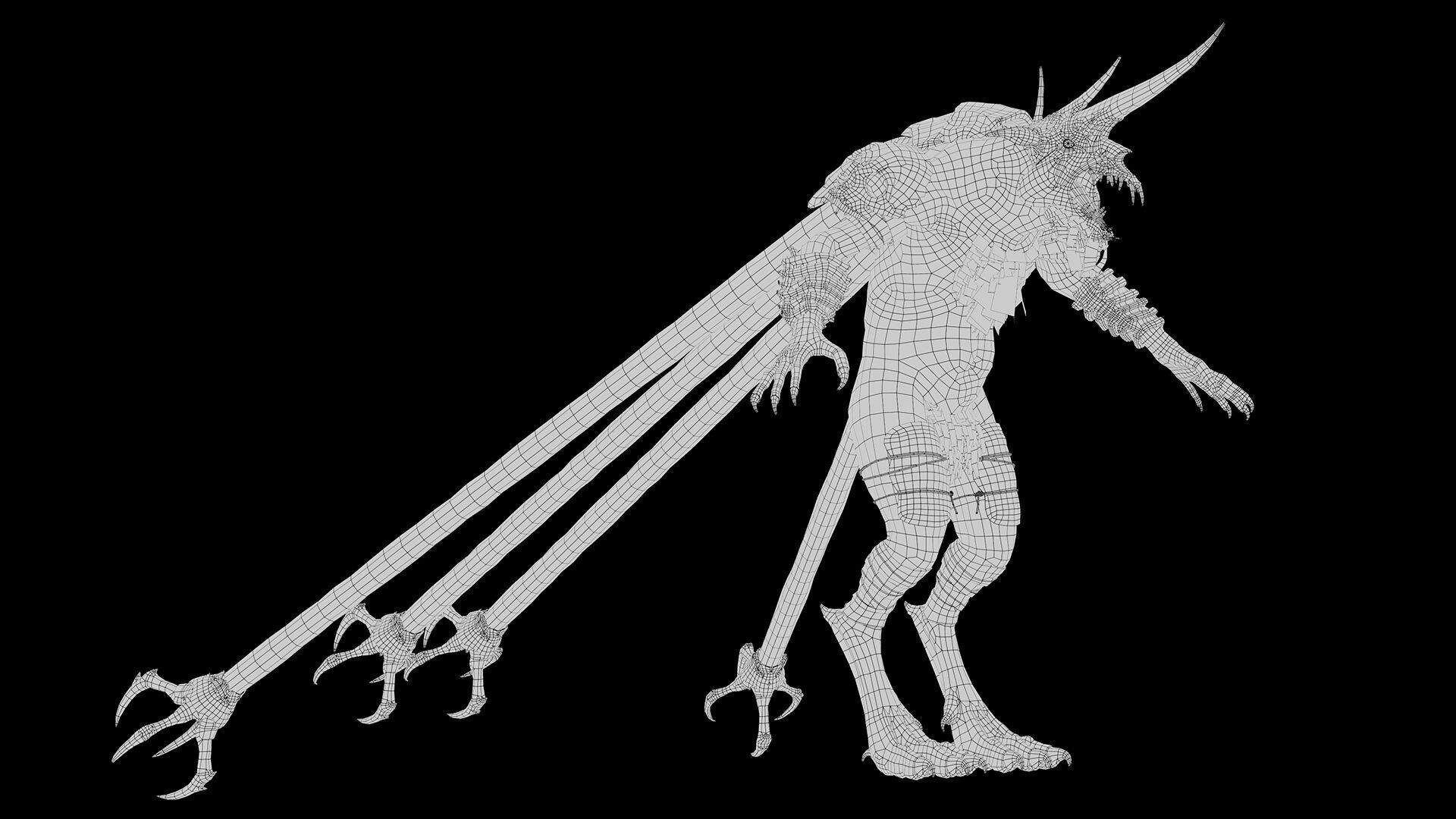 Ashenflame Fatty Low-poly 3D model_20