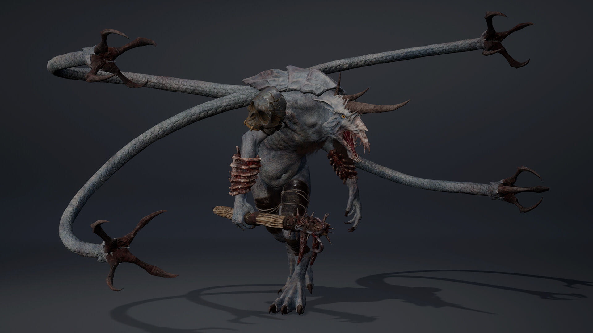 Ashenflame Fatty Low-poly 3D model_13