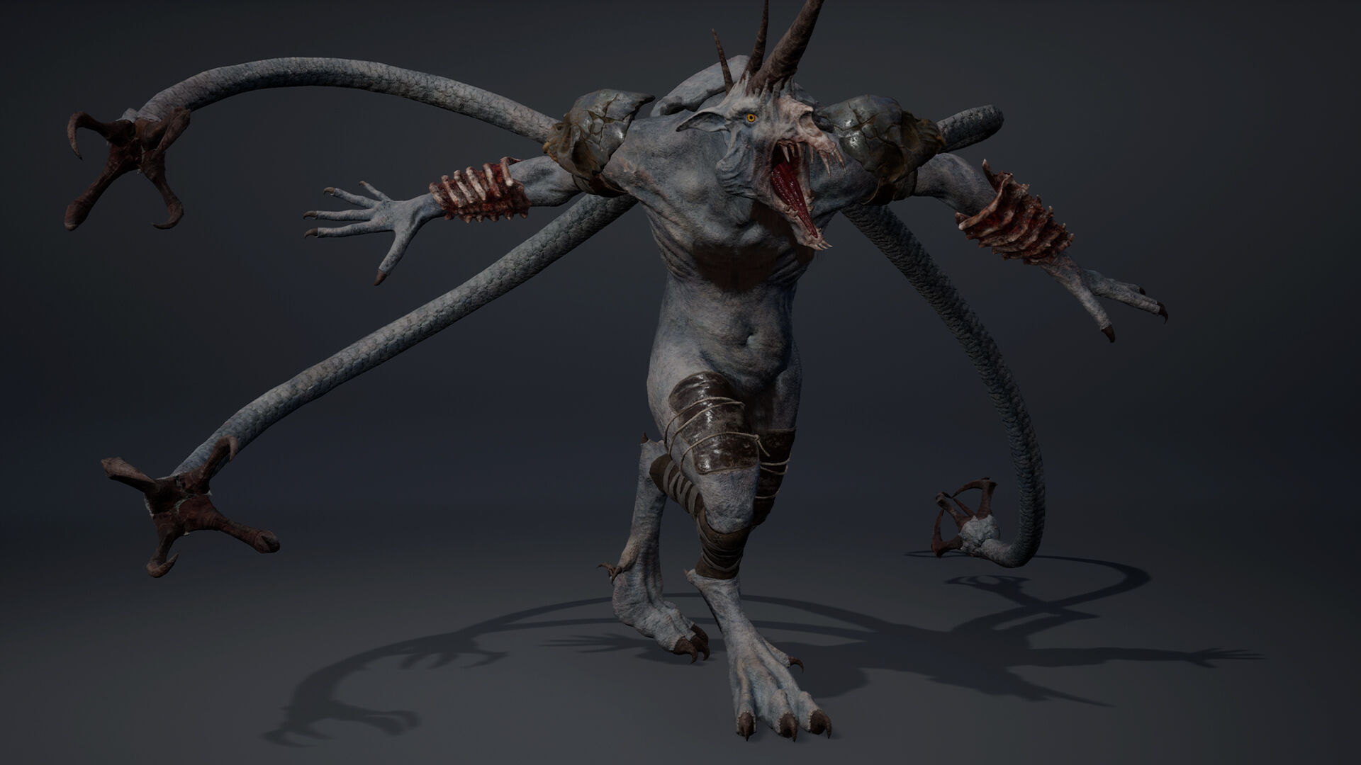 Ashenflame Fatty Low-poly 3D model_18