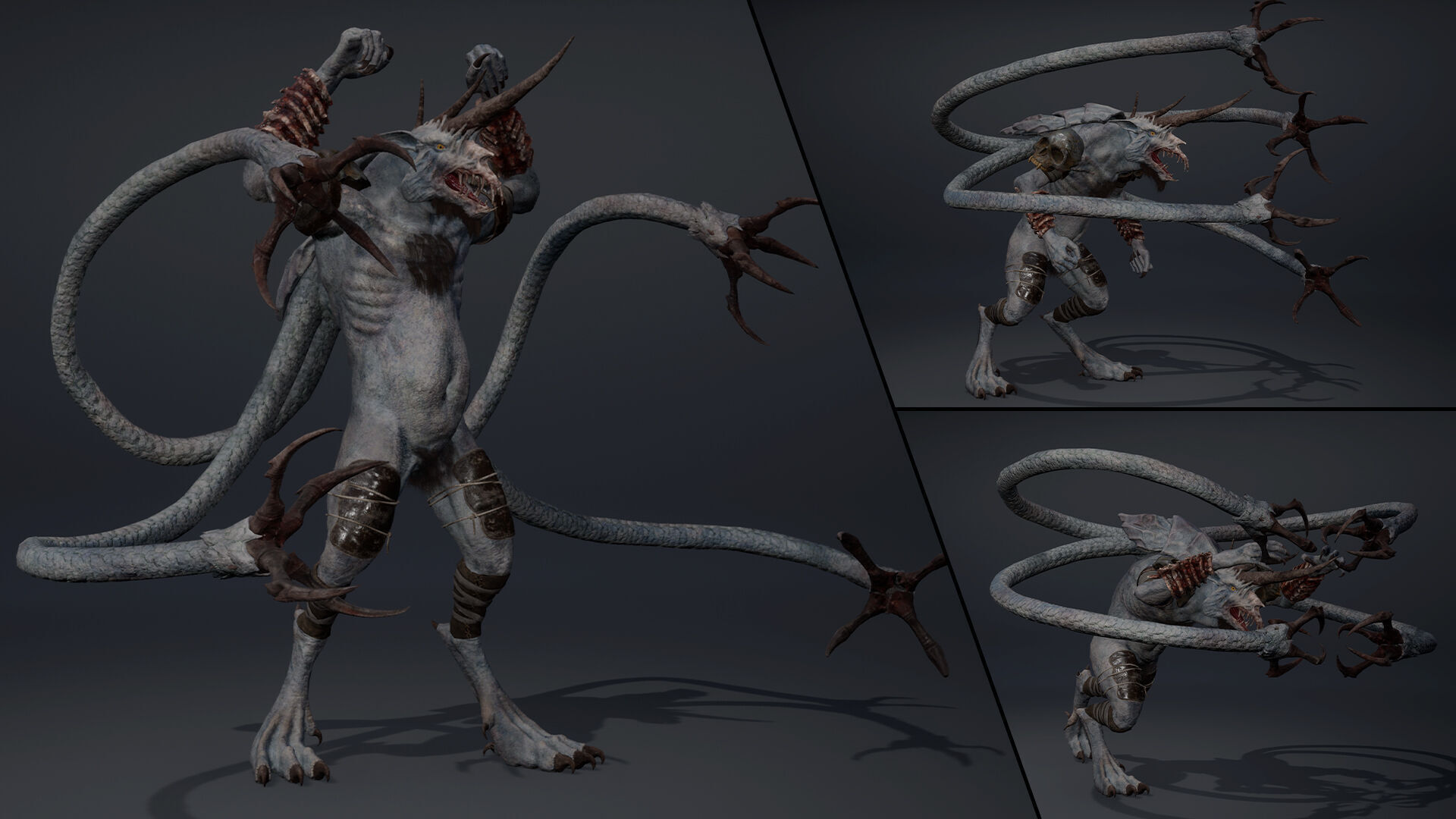 Ashenflame Fatty Low-poly 3D model_6