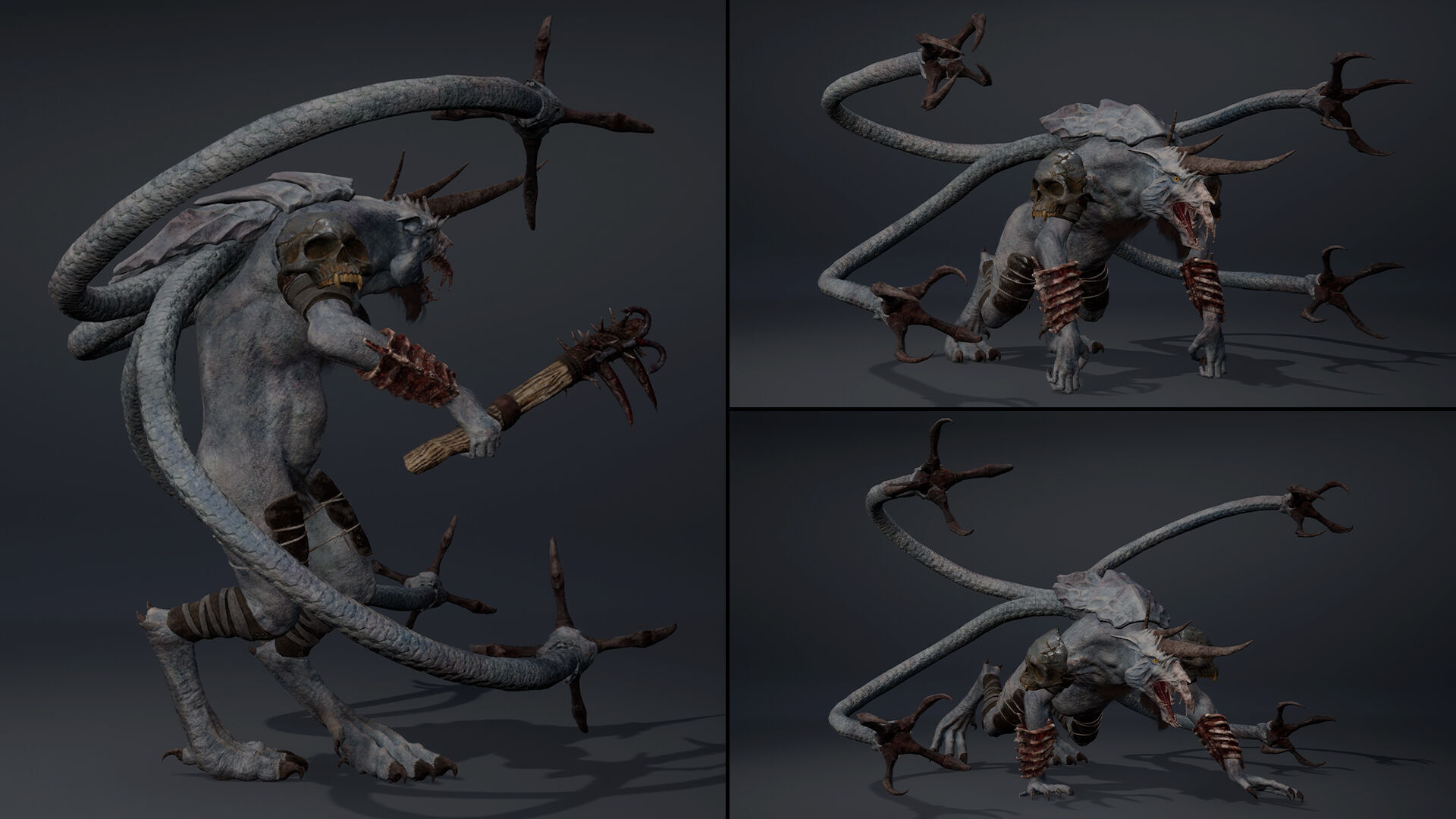 Ashenflame Fatty Low-poly 3D model_7