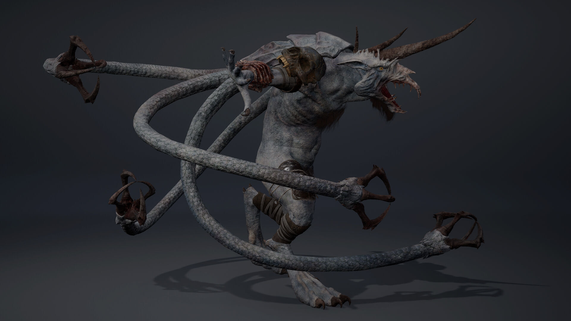 Ashenflame Fatty Low-poly 3D model_9