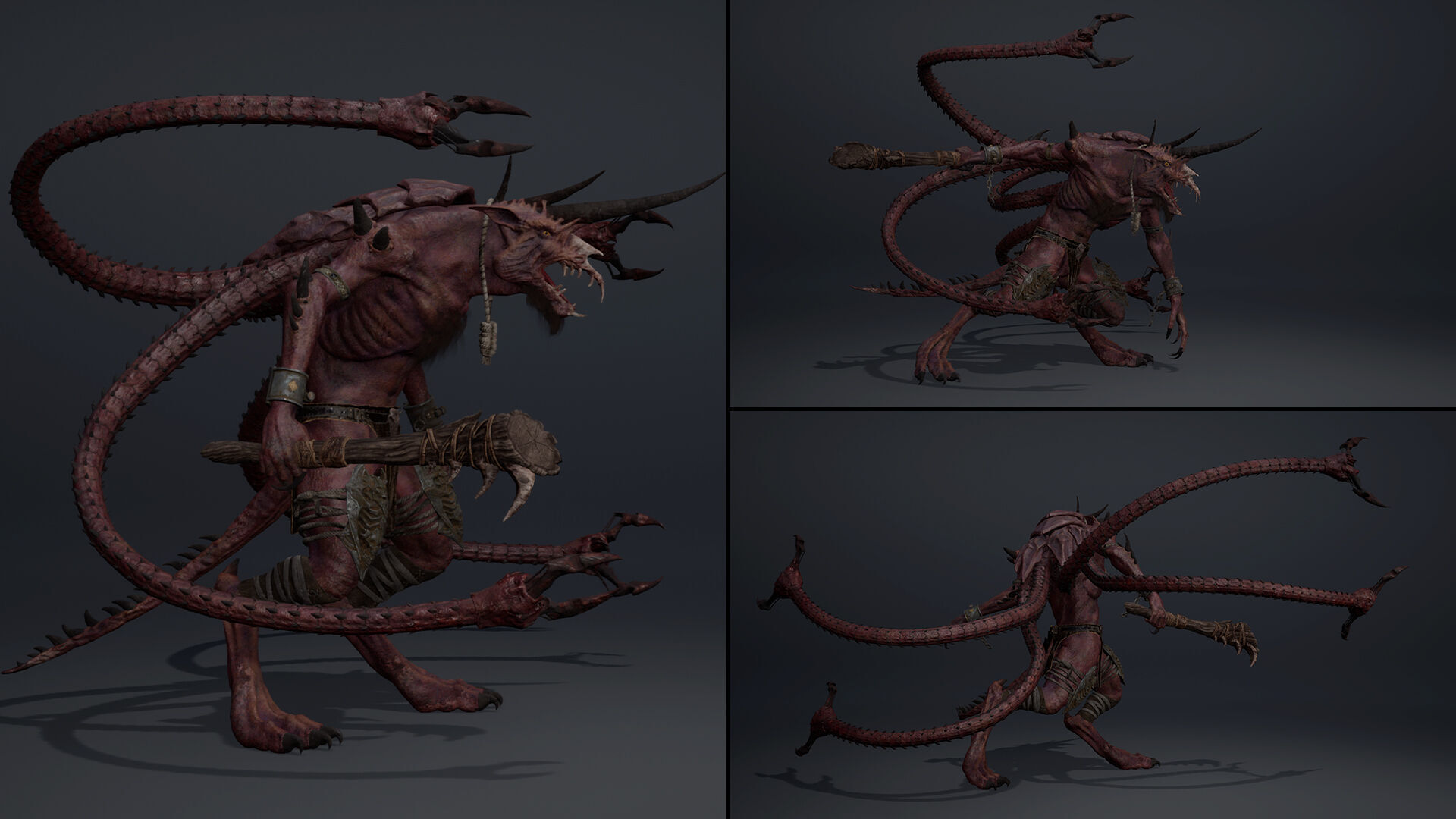 Ashenflame Spicky Low-poly 3D model_9