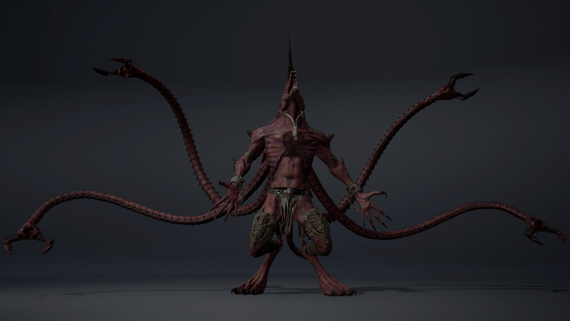 Ashenflame Spicky Low-poly 3D model_17