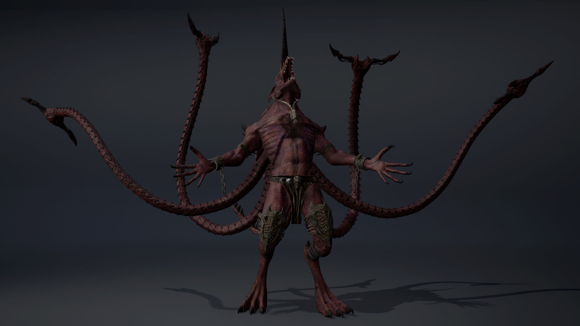 Ashenflame Spicky Low-poly 3D model_14