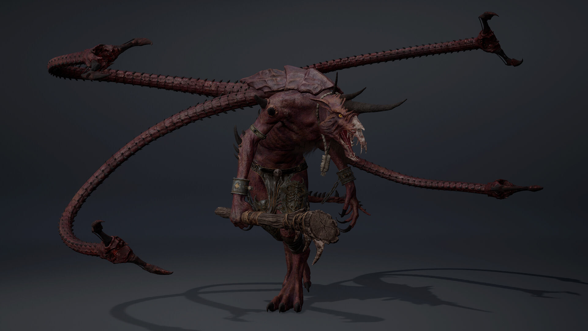 Ashenflame Spicky Low-poly 3D model_8