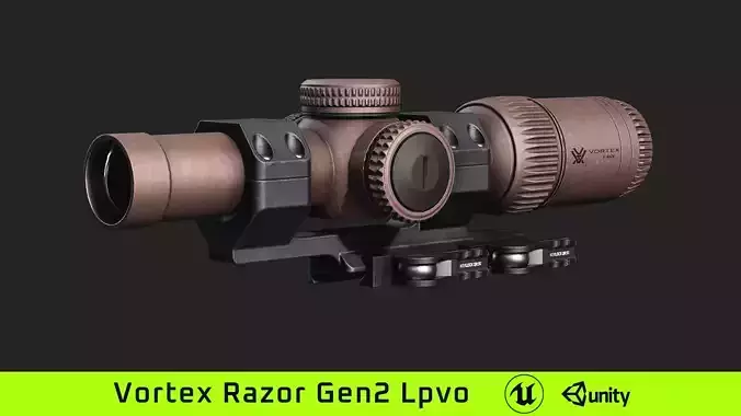 Vortex Razor Gen2 Lpvo  Low-poly 3D model