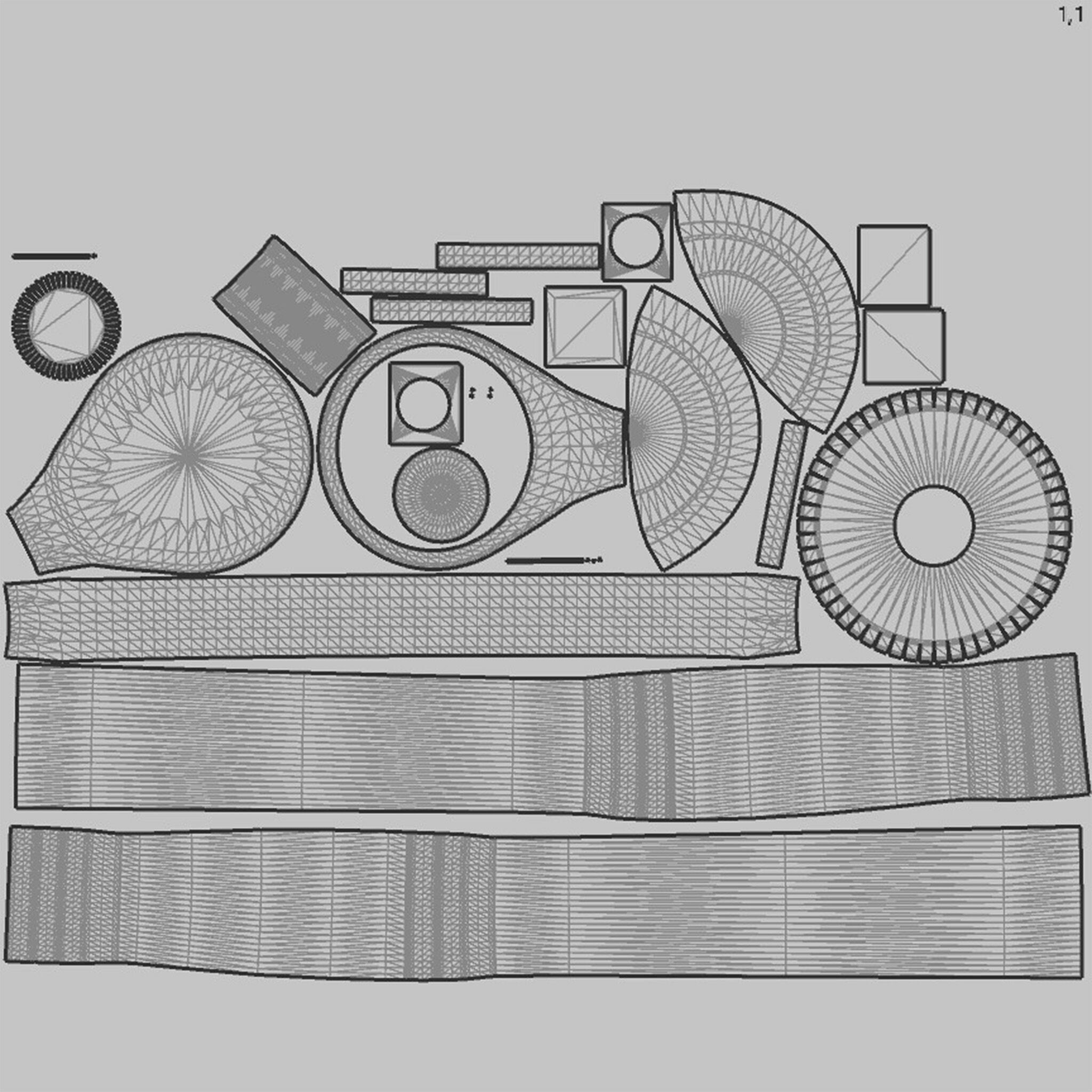 Socket wrench 3D model_9