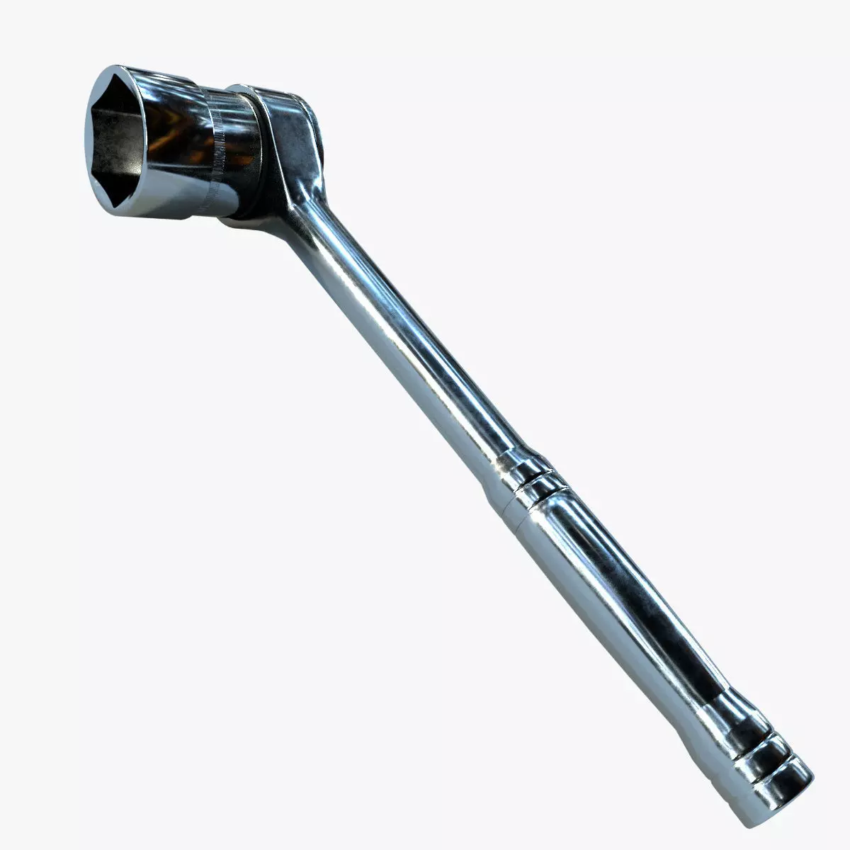 Socket wrench 3D model_0