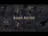 Ashen Archer Wing2 Low-poly 3D model_3
