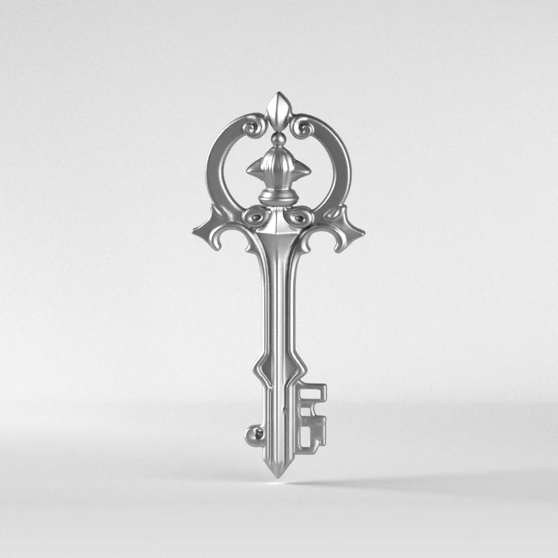 A Key 3D print model_0