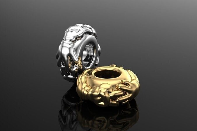silver bead 3D print model