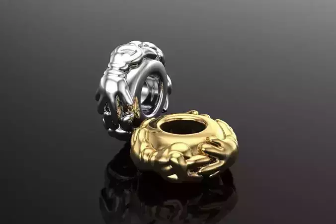 silver bead 3D print model