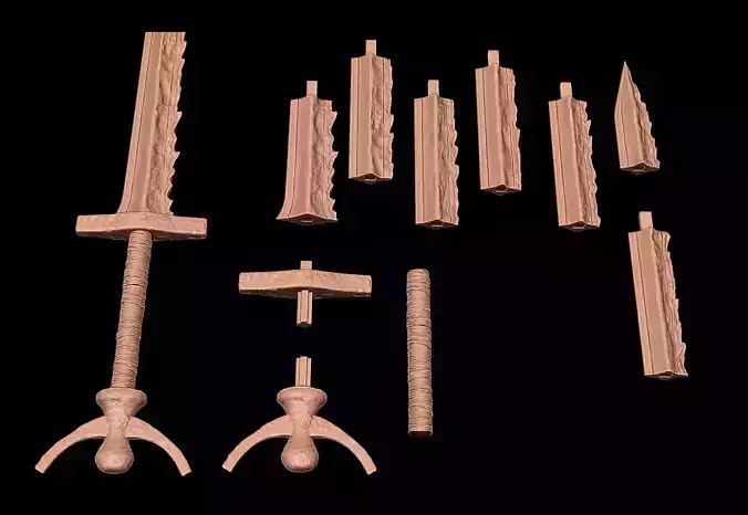 WYLDER SWORD LIFE-SIZE REPLICA - ELDEN RING NIGHTREIGN FAN ART