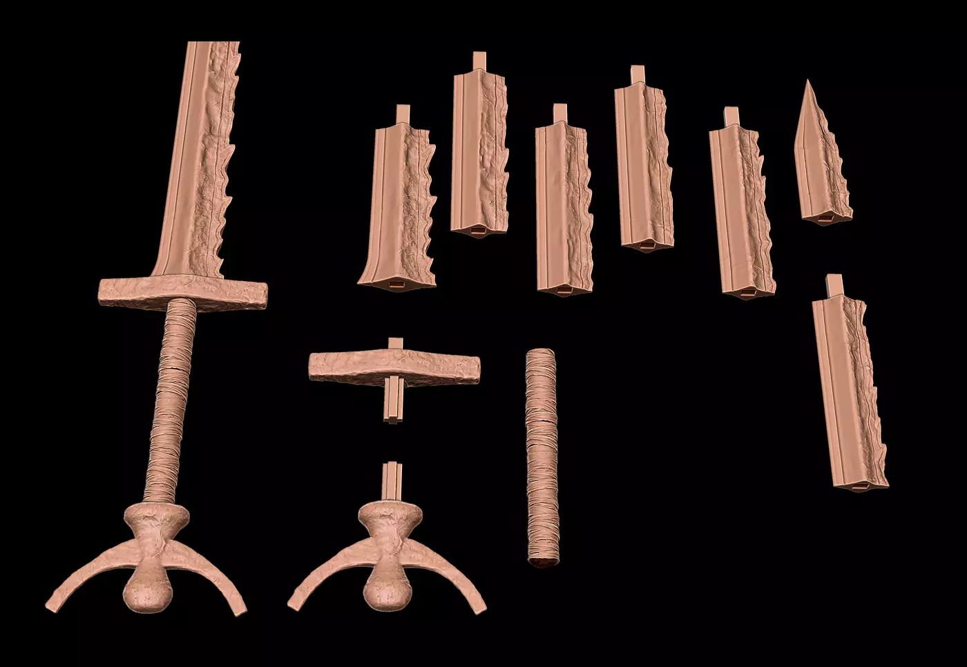 WYLDER SWORD LIFE-SIZE REPLICA - ELDEN RING NIGHTREIGN FAN ART 3D print model