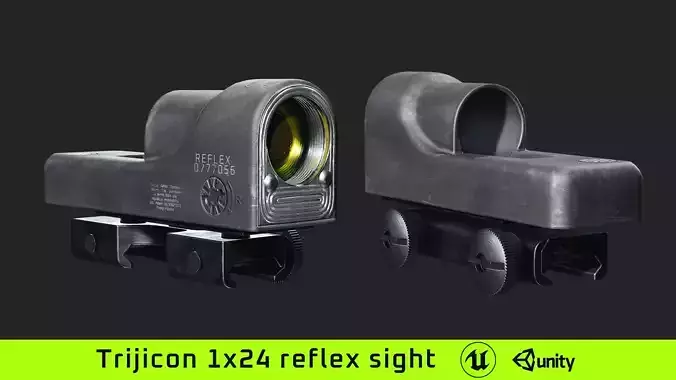 Trijicon 1x24 reflex sight 