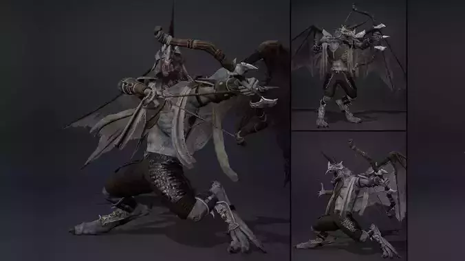 Ashen Archer ArmWing