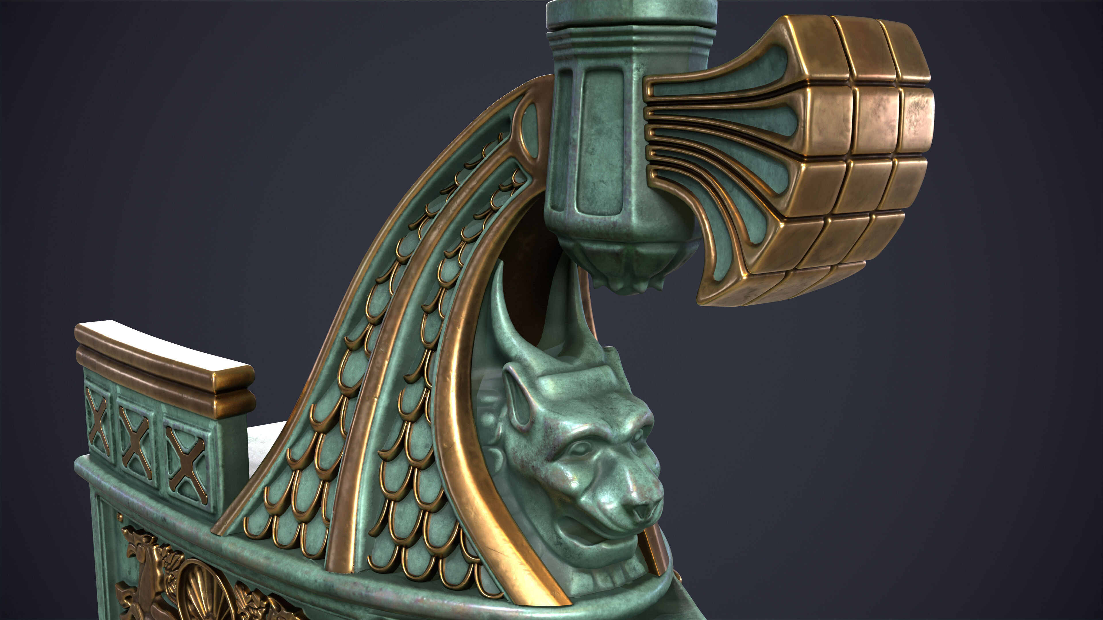 Wall Lamp 3D model_4