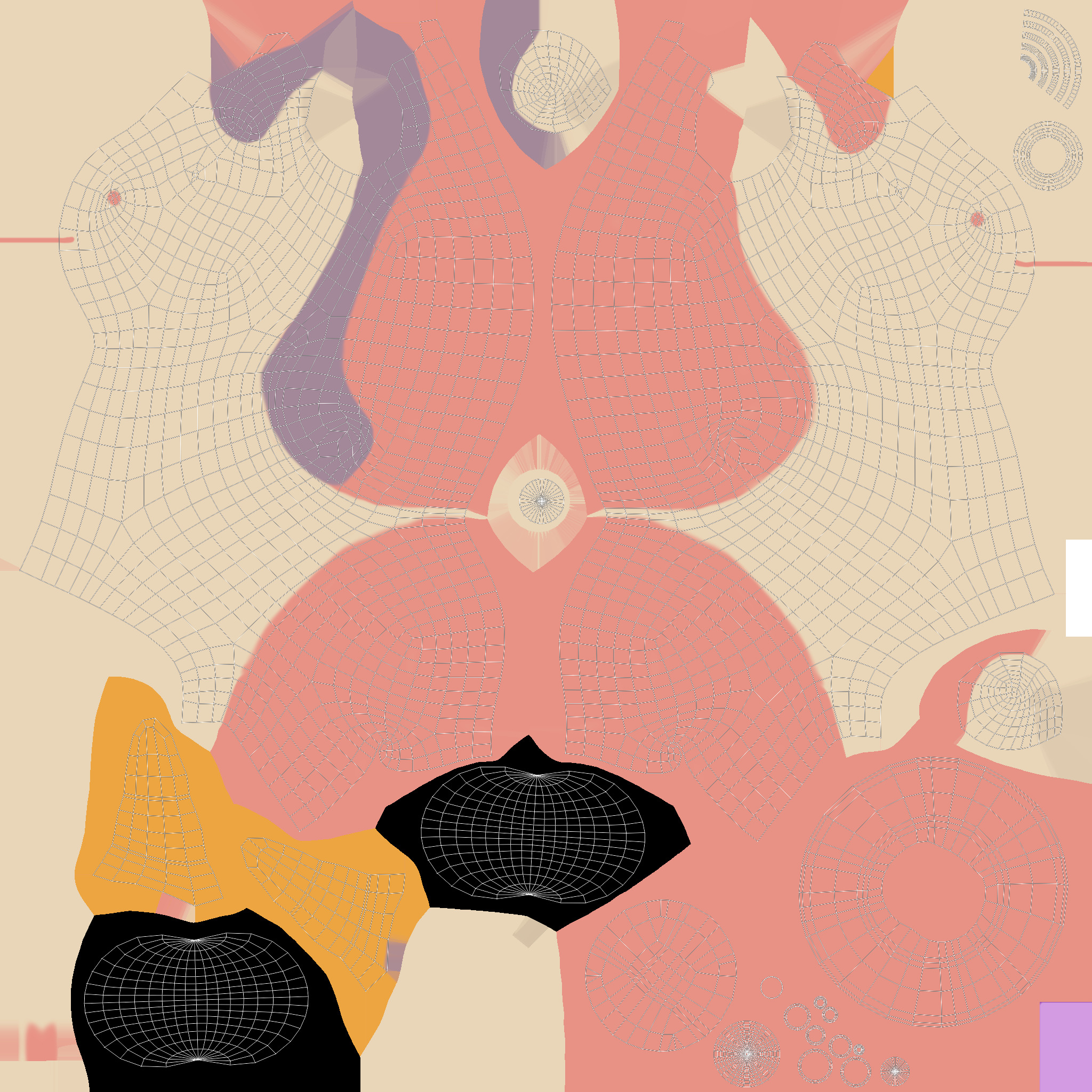 Birthday Hat - Colorful Party Decoration Prop 05 Low-poly 3D model_8