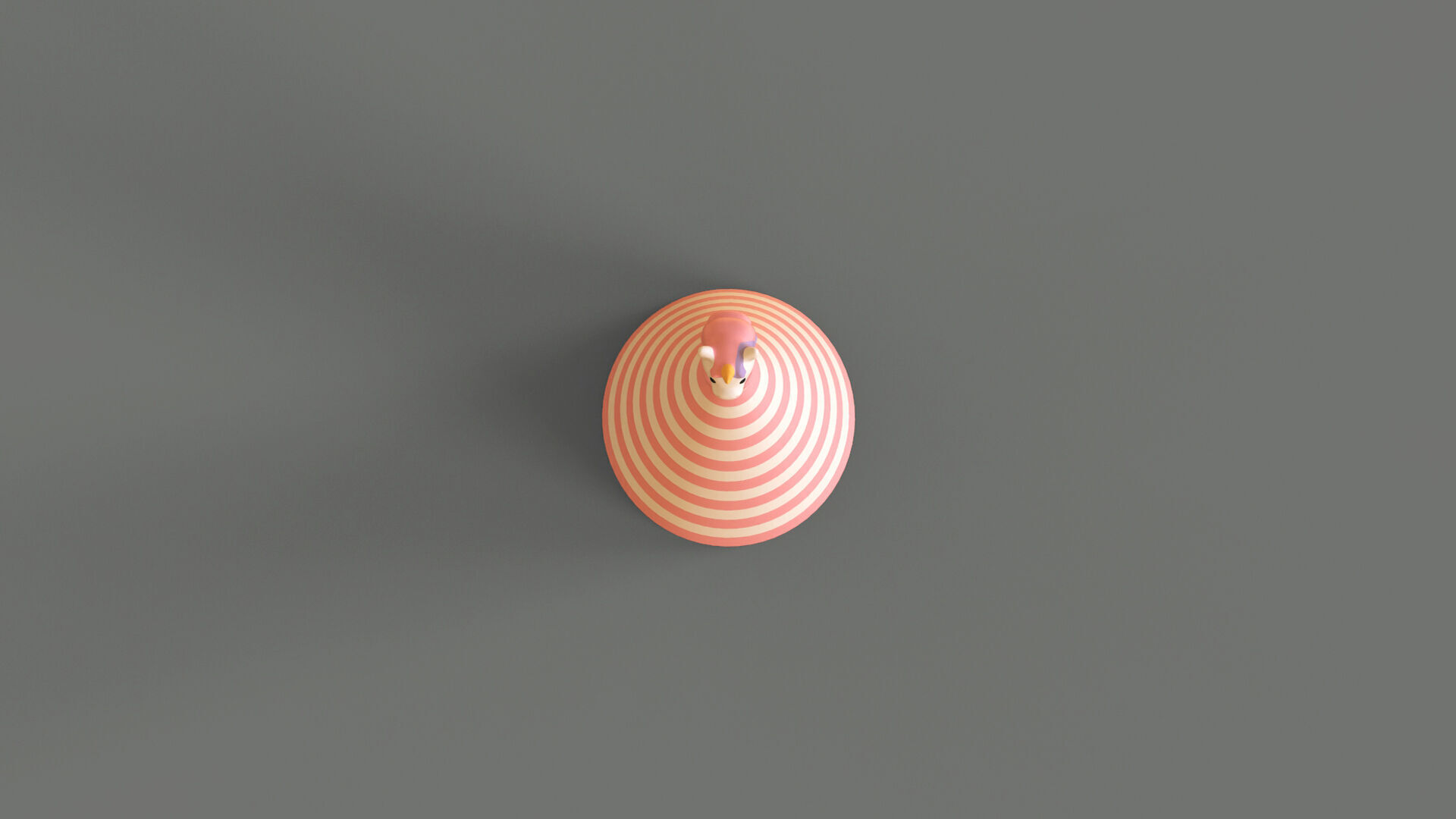 Birthday Hat - Colorful Party Decoration Prop 05 Low-poly 3D model_3