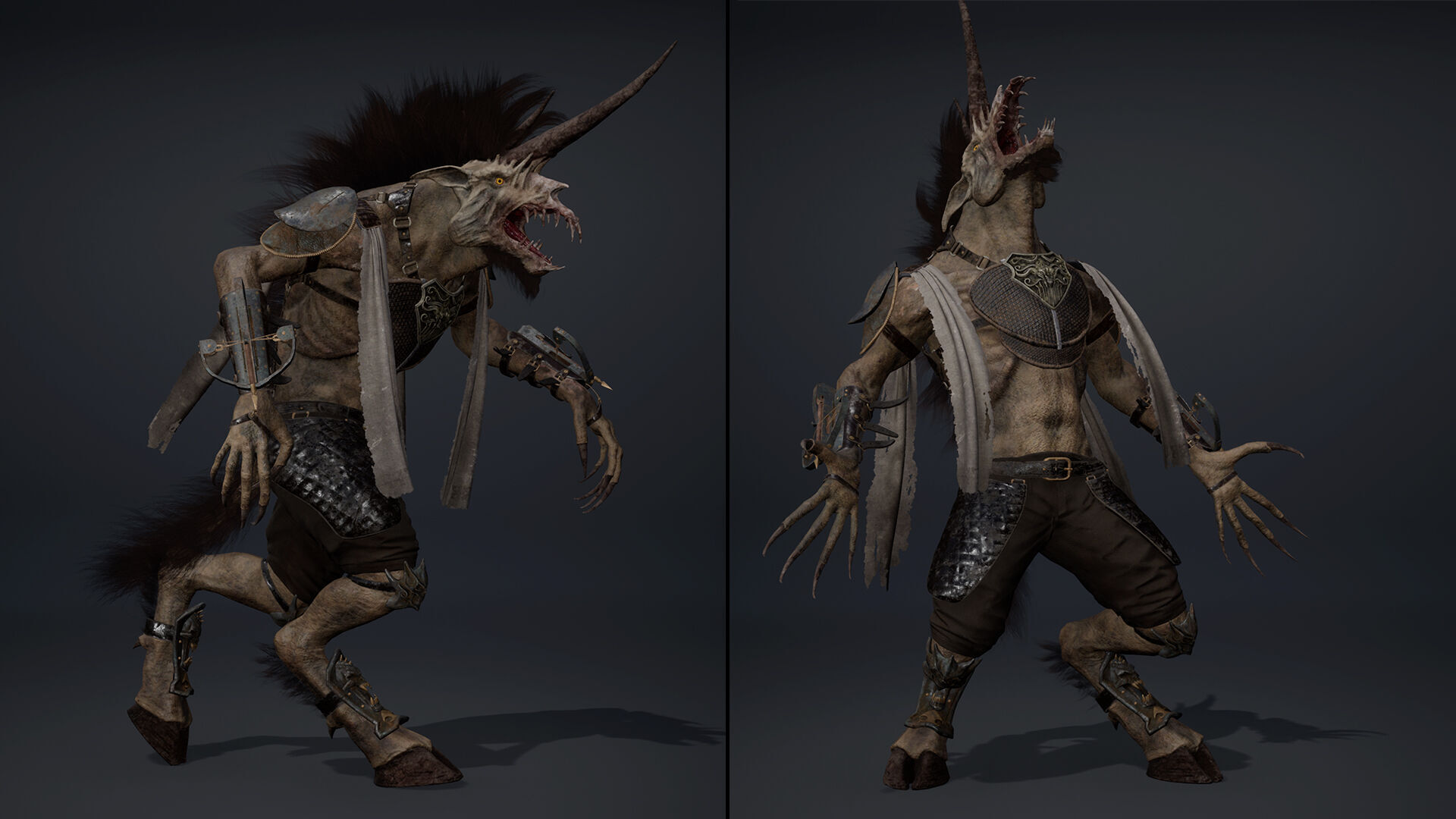 Ashen Archer Arm2 Low-poly 3D model_15