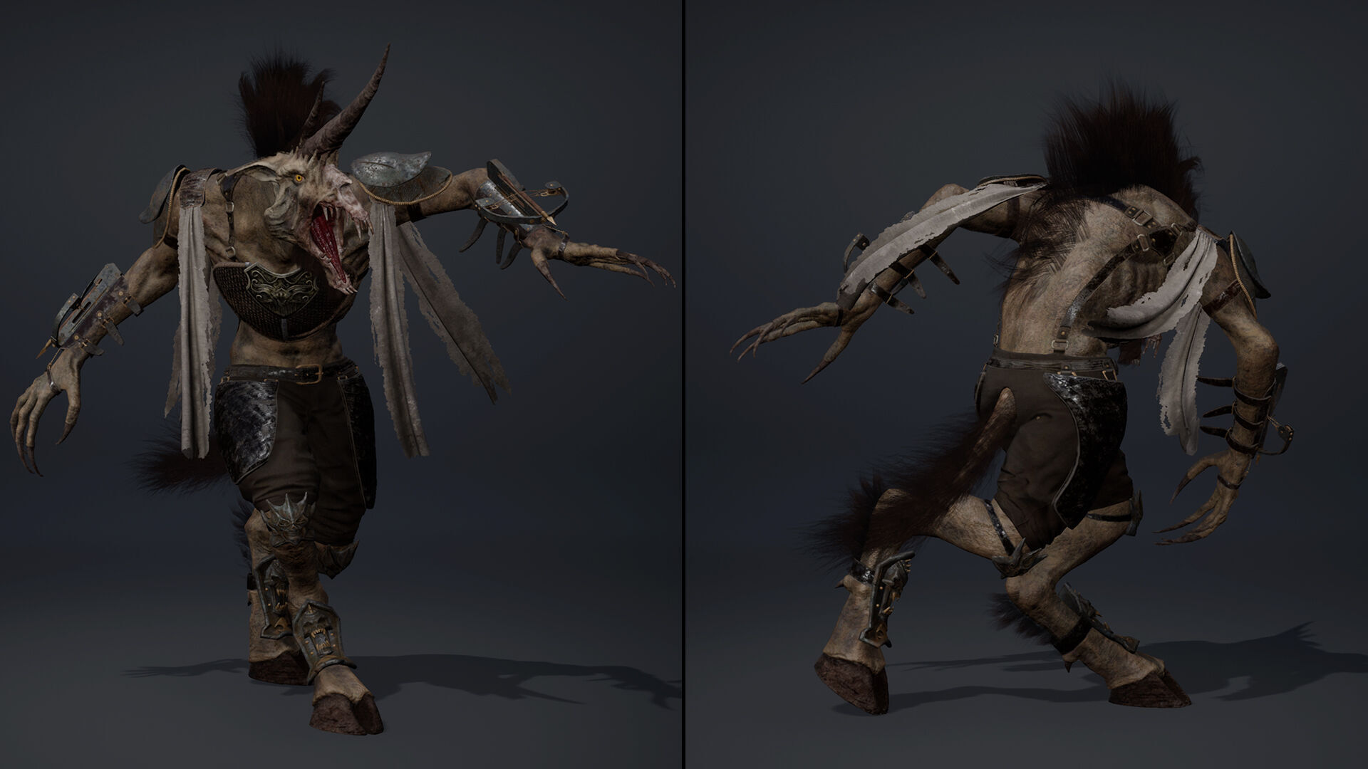 Ashen Archer Arm2 Low-poly 3D model_17