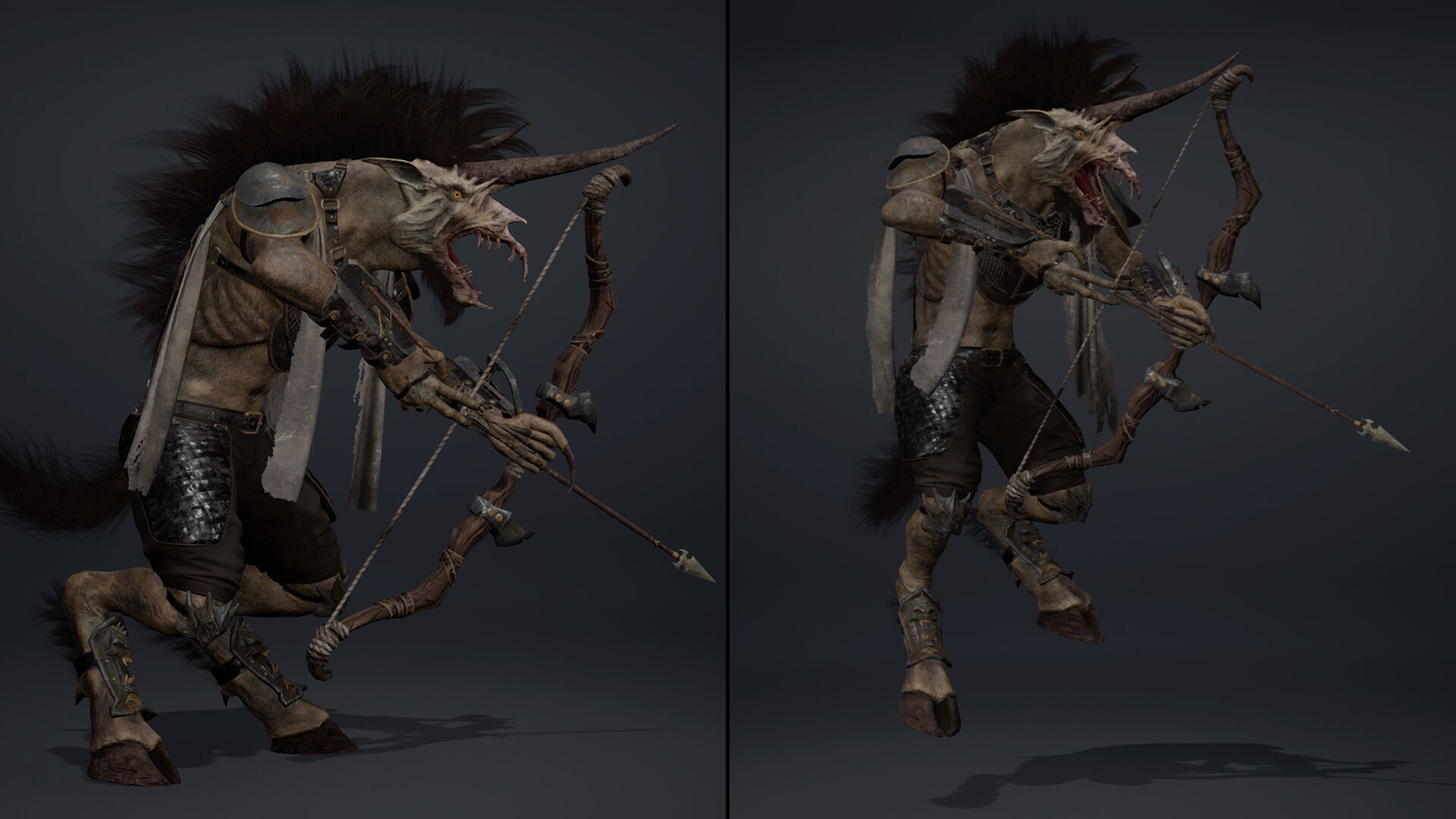 Ashen Archer Arm2 Low-poly 3D model_8