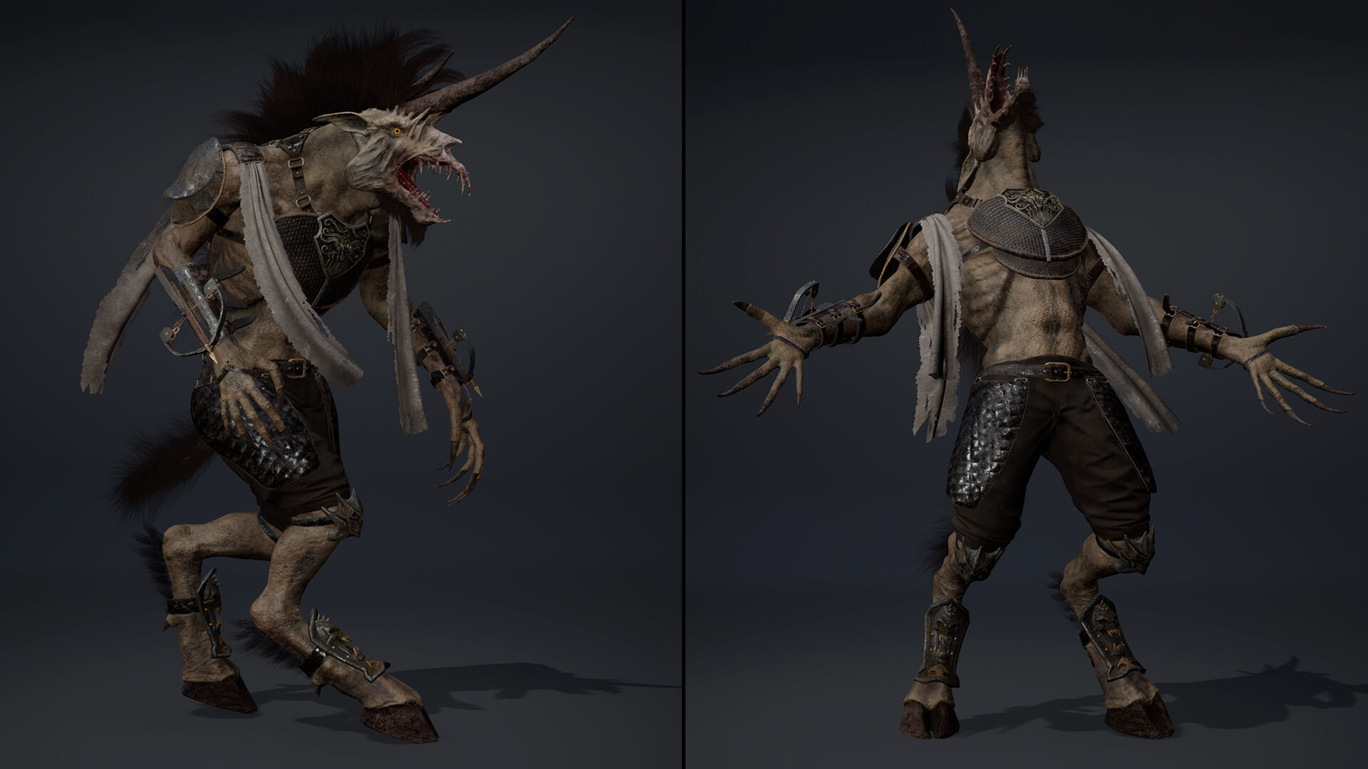 Ashen Archer Arm2 Low-poly 3D model_20