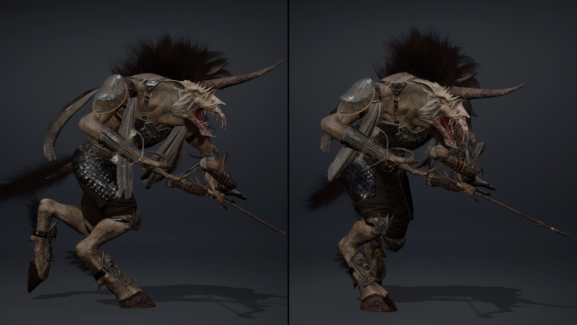 Ashen Archer Arm2 Low-poly 3D model_14