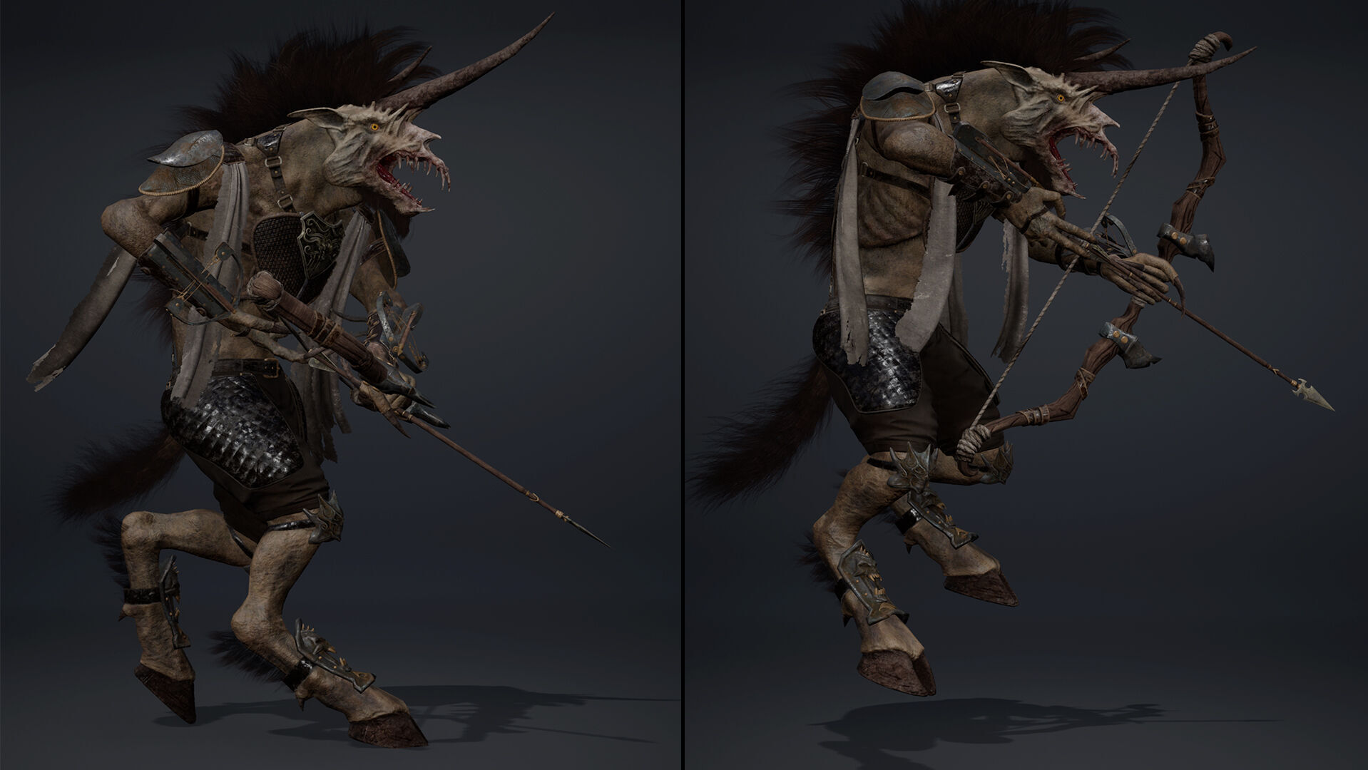 Ashen Archer Arm2 Low-poly 3D model_19