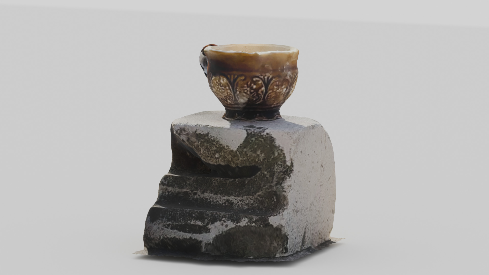 Scanned old soviet mug 3d model 3D model_3