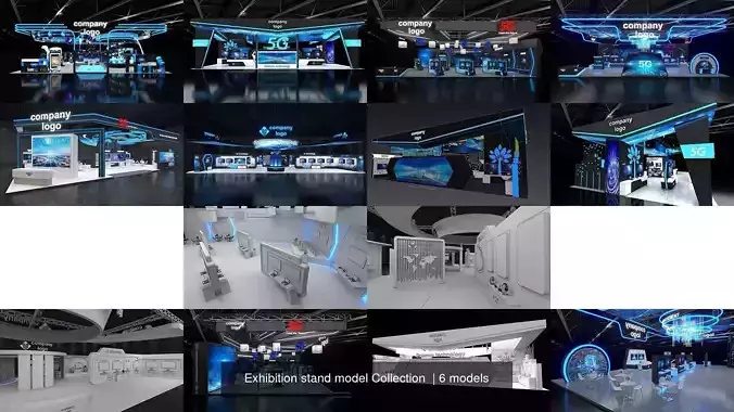 Exhibition stand model Collection 