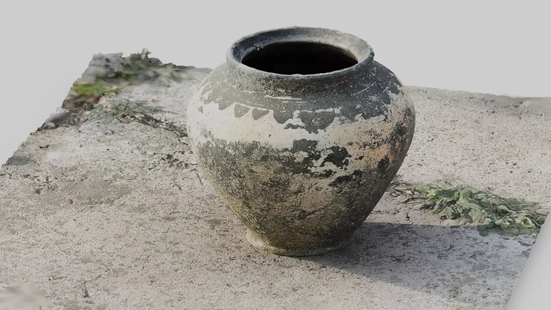 Scanned Detailed old bowl 3D model_0