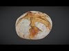 Sourdough Bread Low-poly 3D model_1