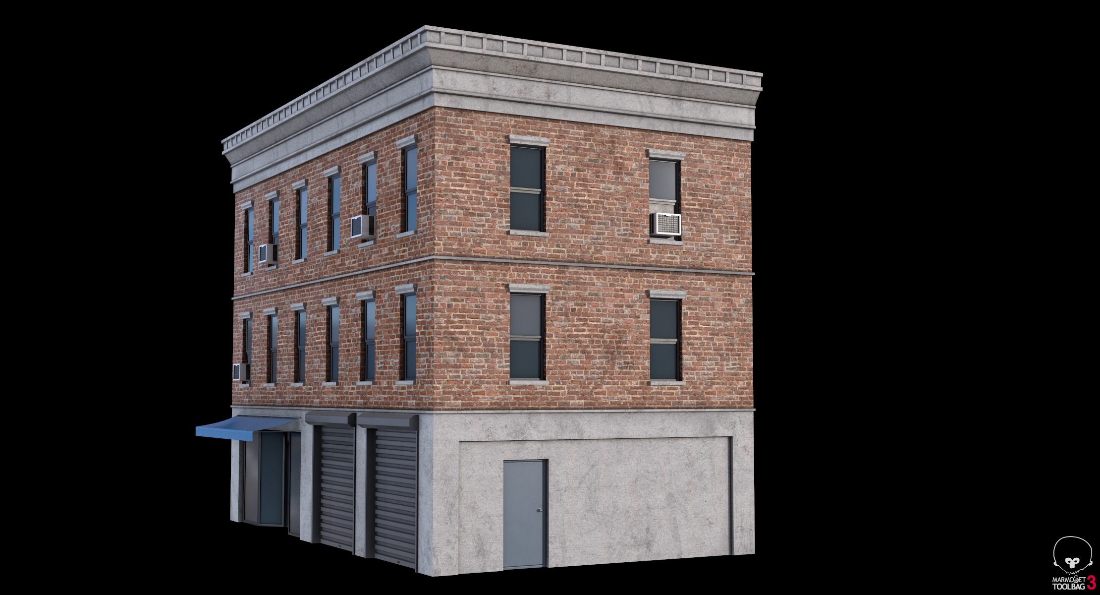Apartment Buildings 3D Model Collection_7