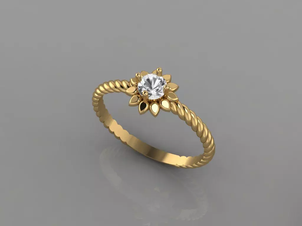 soliter ring Free 3D print model_0