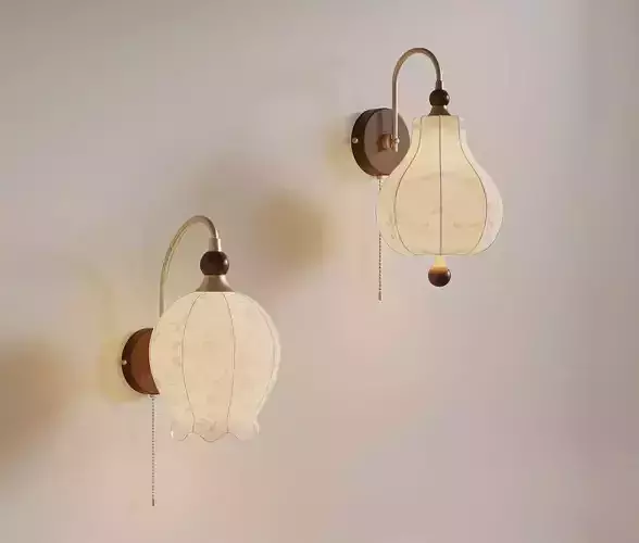 3DS MAX Wall Light 011