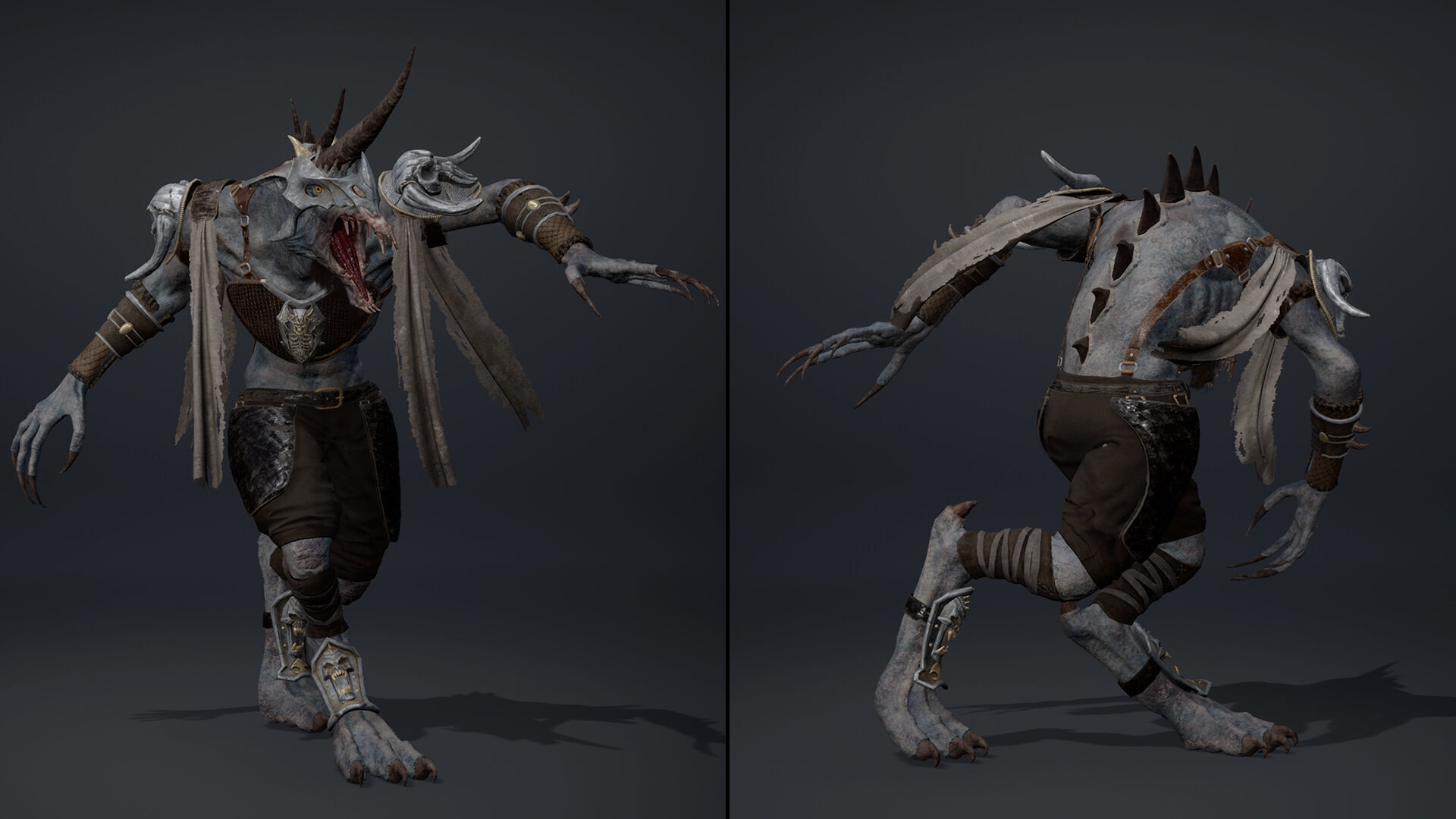 Ashen Archer Arm1 Low-poly 3D model_18