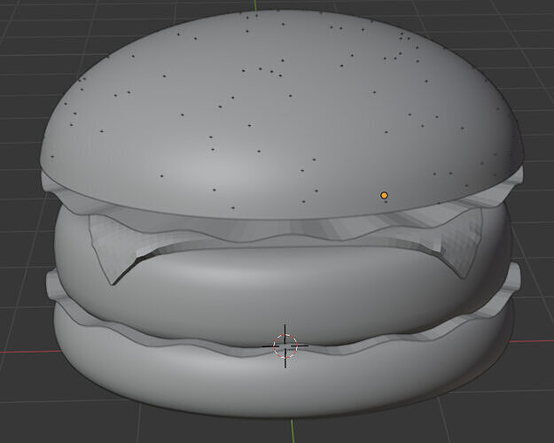 BURGER 3D model