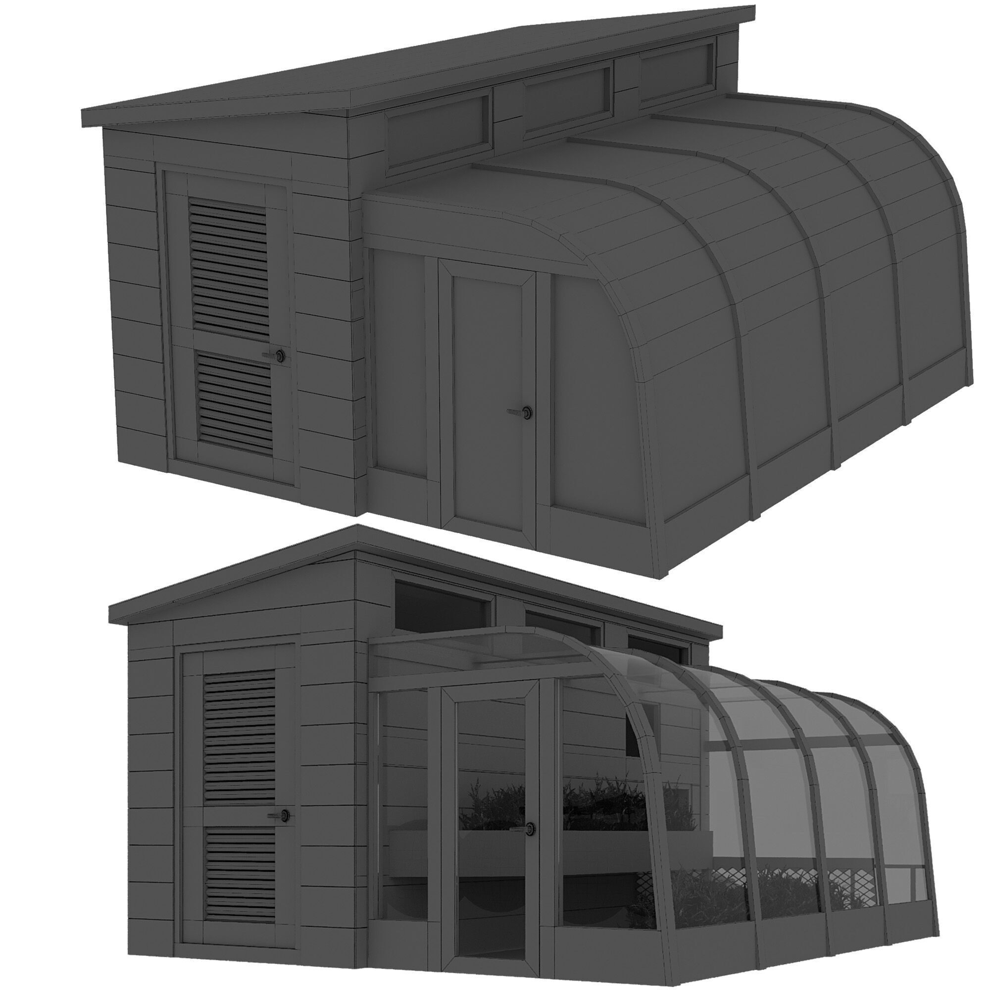 GREEN HOUSE NO2 A 3D model_6
