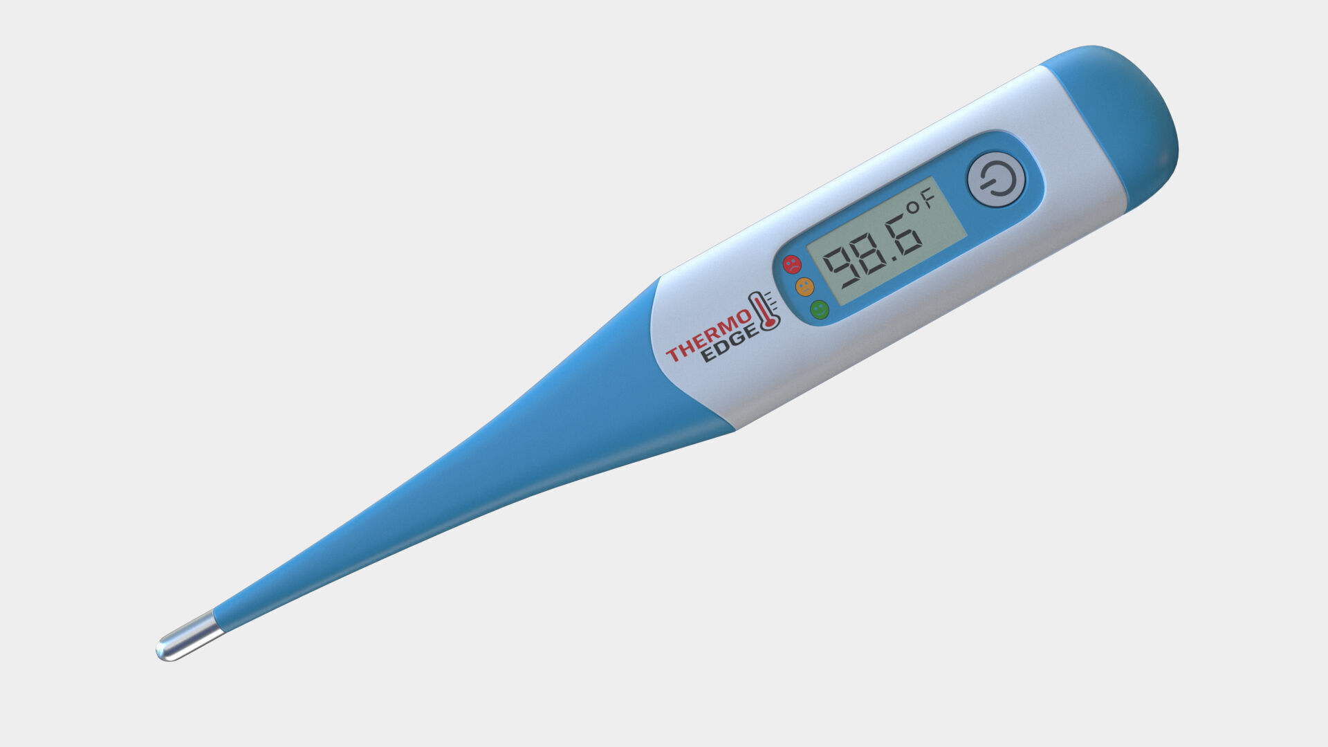 Digital Thermometer 04 3D model_1