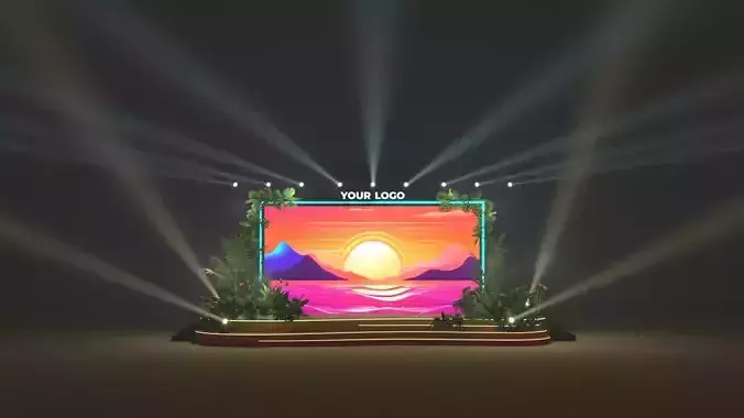 Tropical Stage Event 3D