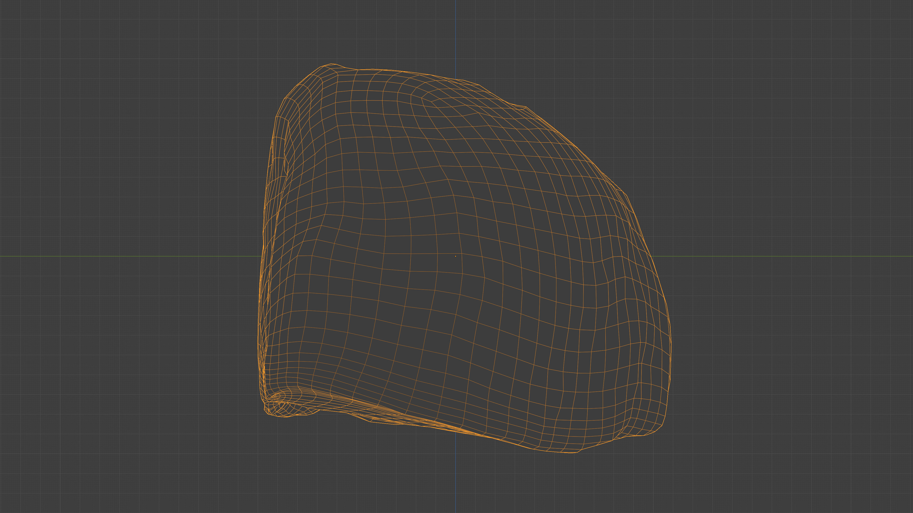 Photorealistic 3D scan of half a bread Low-poly 3D model_17