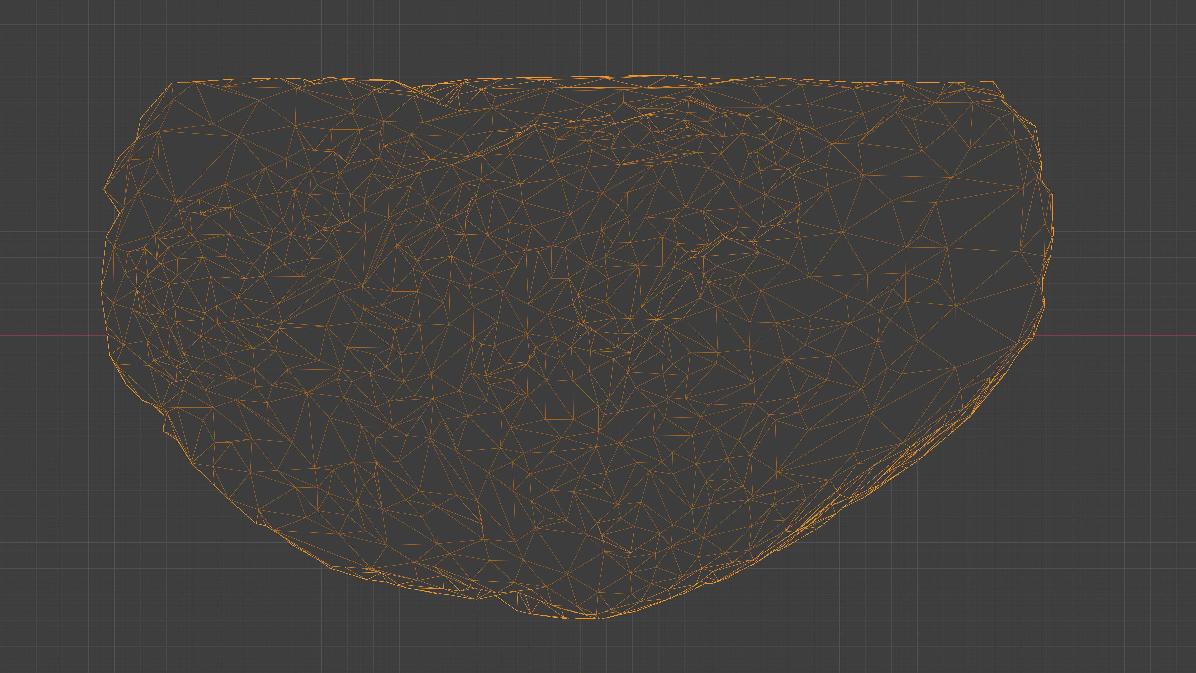 Photorealistic 3D scan of half a bread Low-poly 3D model_26