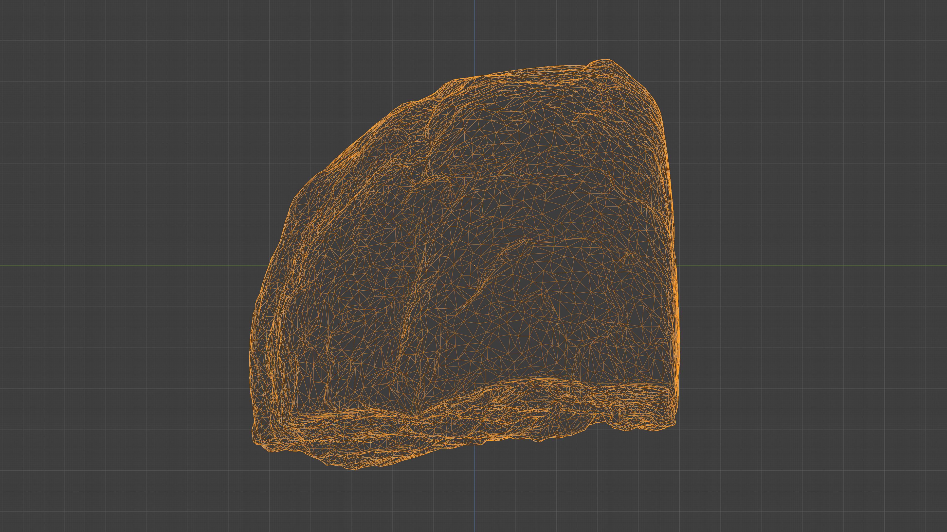 Photorealistic 3D scan of half a bread Low-poly 3D model_30