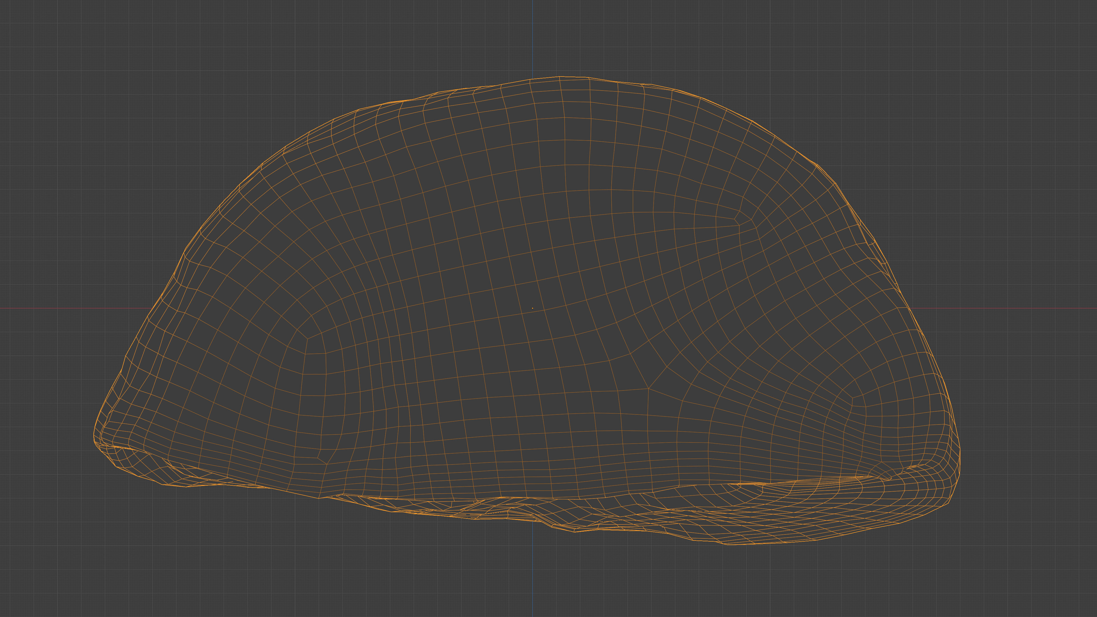 Photorealistic 3D scan of half a bread Low-poly 3D model_4