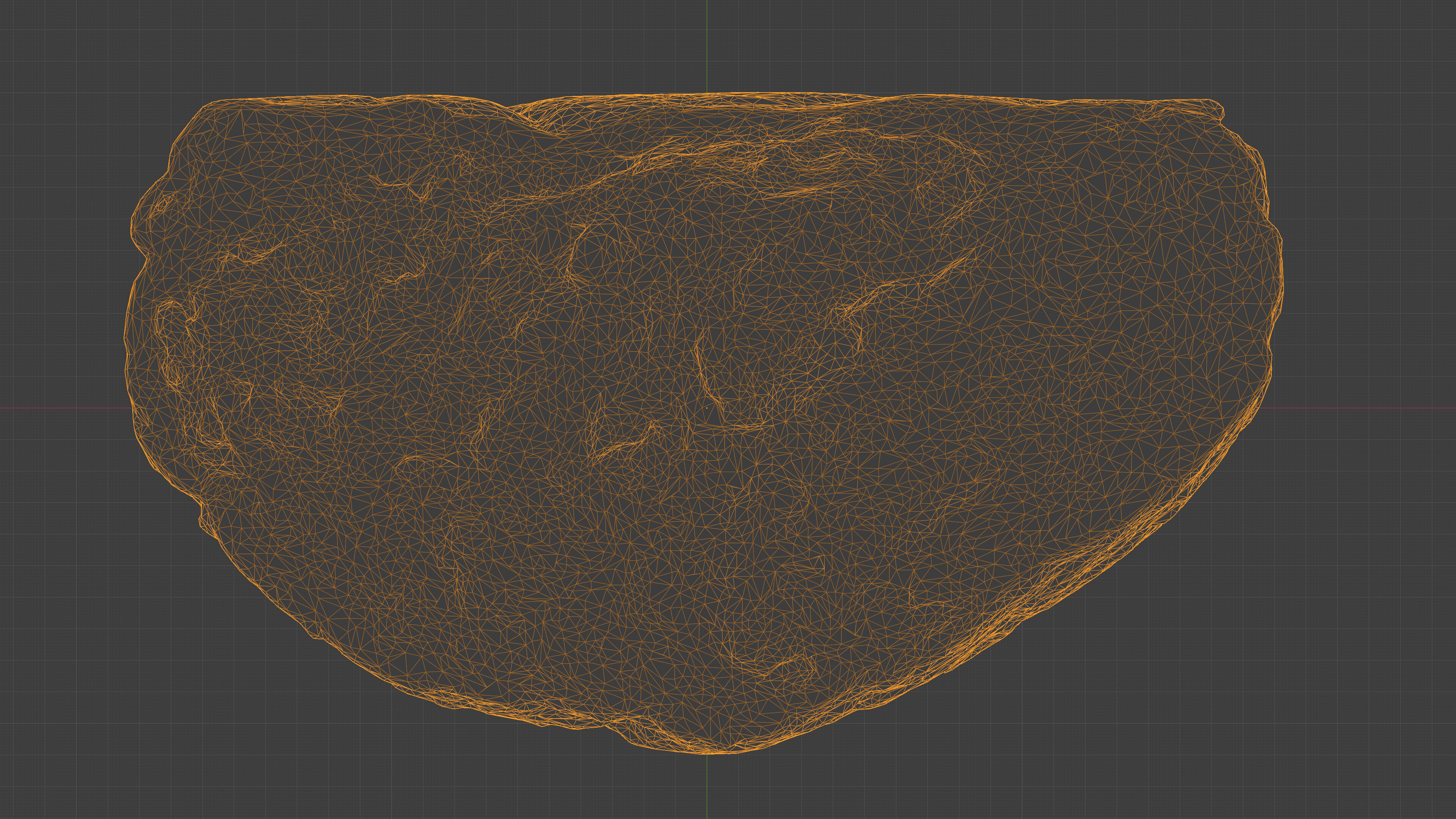 Photorealistic 3D scan of half a bread Low-poly 3D model_32