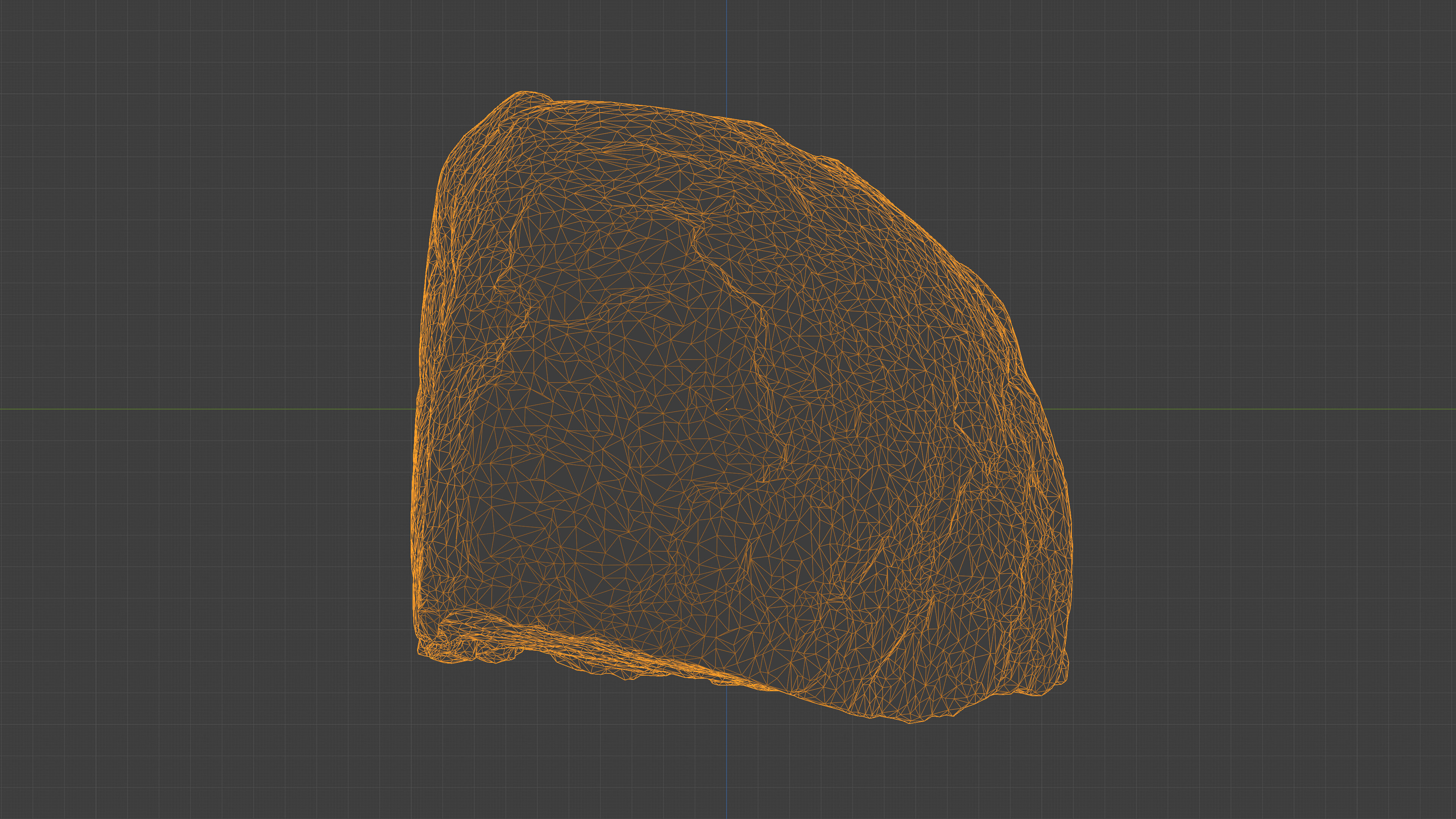 Photorealistic 3D scan of half a bread Low-poly 3D model_29