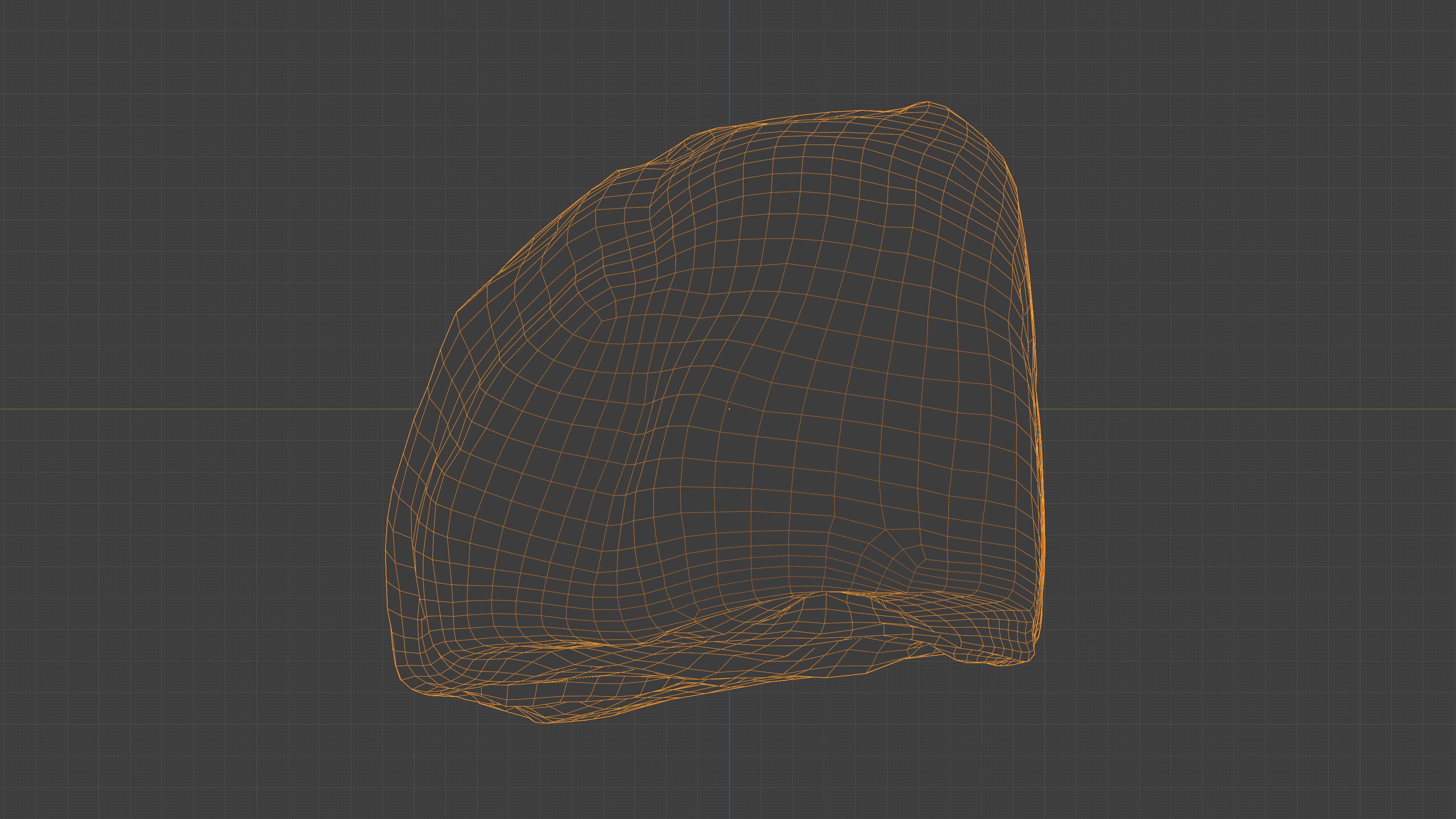 Photorealistic 3D scan of half a bread Low-poly 3D model_18